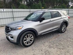 Salvage cars for sale at Harleyville, SC auction: 2021 Ford Explorer XLT