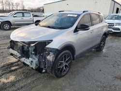 Salvage cars for sale at Spartanburg, SC auction: 2018 Toyota Rav4 SE