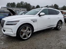 Salvage cars for sale at Mendon, MA auction: 2024 Genesis GV80 Base