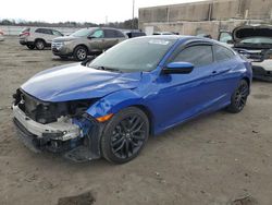 Salvage cars for sale at Fredericksburg, VA auction: 2020 Honda Civic SI