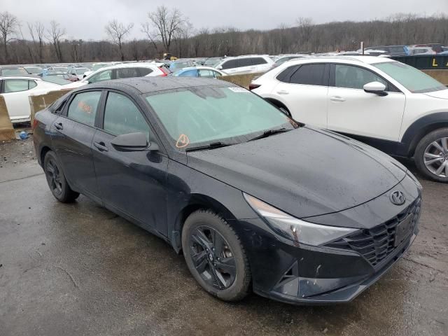 2022 Hyundai Elantra Blue