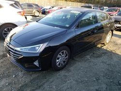 Salvage cars for sale at Waldorf, MD auction: 2019 Hyundai Elantra SE