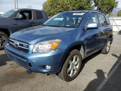 Salvage cars for sale at Rancho Cucamonga, CA auction: 2008 Toyota Rav4 Limited