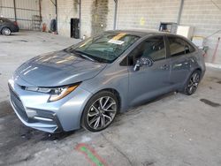 Toyota Corolla SE salvage cars for sale: 2021 Toyota Corolla SE