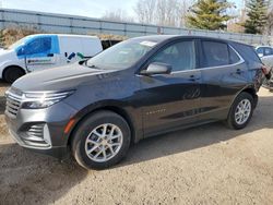 Salvage cars for sale from Copart Davison, MI: 2022 Chevrolet Equinox LT