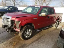 Salvage cars for sale from Copart Bridgeton, MO: 2013 Ford F150 Supercrew