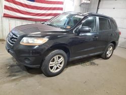 Salvage cars for sale from Copart Lyman, ME: 2010 Hyundai Santa FE GLS