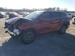 Vehiculos salvage en venta de Copart Harleyville, SC: 2022 Toyota Highlander Platinum