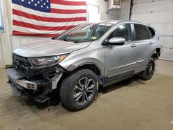 Salvage cars for sale from Copart Lyman, ME: 2020 Honda CR-V EX