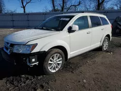 Salvage cars for sale at West Mifflin, PA auction: 2017 Dodge Journey SXT