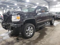 GMC salvage cars for sale: 2018 GMC Sierra K3500 Denali