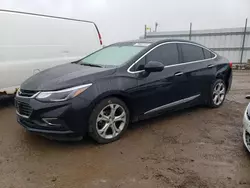 Salvage cars for sale from Copart Chicago Heights, IL: 2018 Chevrolet Cruze Premier