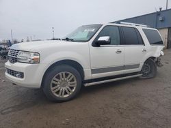 Salvage cars for sale from Copart Woodhaven, MI: 2013 Lincoln Navigator