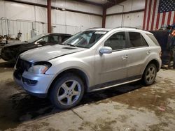 Mercedes-Benz ML 320 CDI salvage cars for sale: 2008 Mercedes-Benz ML 320 CDI