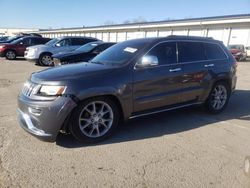 Jeep Grand Cherokee Summit salvage cars for sale: 2014 Jeep Grand Cherokee Summit