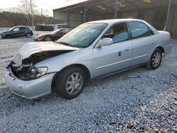 Salvage cars for sale at Cartersville, GA auction: 2002 Honda Accord SE