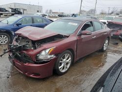 Nissan salvage cars for sale: 2012 Nissan Maxima S