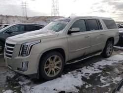 Cadillac Vehiculos salvage en venta: 2015 Cadillac Escalade ESV Luxury