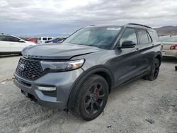 Salvage cars for sale at North Las Vegas, NV auction: 2023 Ford Explorer ST