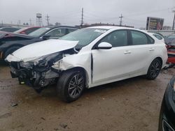 Vehiculos salvage en venta de Copart Chicago Heights, IL: 2022 KIA Forte FE