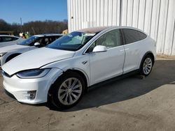 Salvage cars for sale at Windsor, NJ auction: 2018 Tesla Model X
