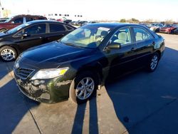 Salvage cars for sale at Grand Prairie, TX auction: 2011 Toyota Camry Base