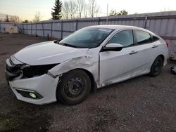 Salvage cars for sale at Bowmanville, ON auction: 2019 Honda Civic Touring