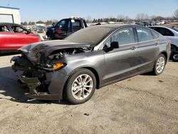 Salvage cars for sale from Copart Elgin, IL: 2020 Ford Fusion SE