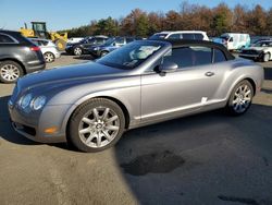 Salvage cars for sale from Copart Brookhaven, NY: 2007 Bentley Continental GTC