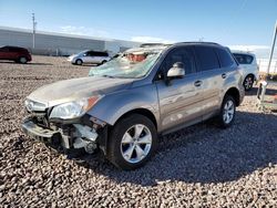 Salvage cars for sale at Phoenix, AZ auction: 2014 Subaru Forester 2.5I Limited