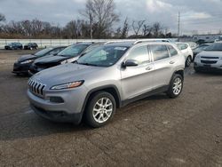 Salvage cars for sale from Copart Bridgeton, MO: 2018 Jeep Cherokee Latitude