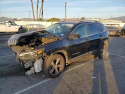 Salvage cars for sale from Copart Van Nuys, CA: 2019 Jeep Cherokee Limited