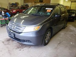 Honda salvage cars for sale: 2012 Honda Odyssey EXL