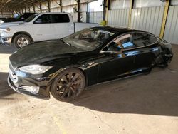 Vehiculos salvage en venta de Copart Phoenix, AZ: 2013 Tesla Model S