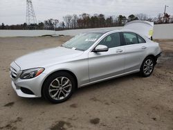 Salvage cars for sale from Copart Glassboro, NJ: 2016 Mercedes-Benz C 300 4matic