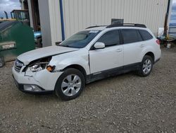 Salvage cars for sale at Helena, MT auction: 2011 Subaru Outback 2.5I Premium