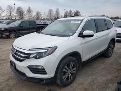 Salvage cars for sale at Cahokia Heights, IL auction: 2018 Honda Pilot EXL