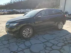 Salvage cars for sale from Copart Hurricane, WV: 2017 Acura RDX Technology