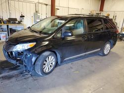 Toyota Sienna XLE salvage cars for sale: 2011 Toyota Sienna XLE