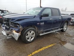 Salvage cars for sale from Copart Woodhaven, MI: 2017 Dodge RAM 1500 SLT