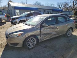 Salvage cars for sale from Copart Wichita, KS: 2016 Ford Focus SE