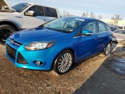 Salvage cars for sale at Bridgeton, MO auction: 2012 Ford Focus Titanium