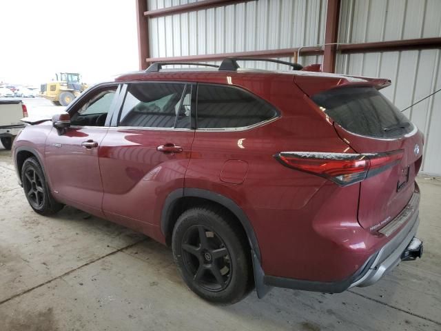 2021 Toyota Highlander Hybrid Platinum