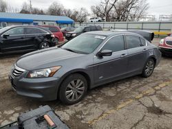 Vehiculos salvage en venta de Copart Wichita, KS: 2012 Honda Accord EXL