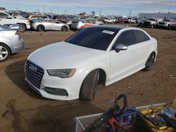 Salvage cars for sale from Copart Brighton, CO: 2015 Audi S3 Premium Plus