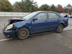 Salvage cars for sale from Copart Brookhaven, NY: 2007 Toyota Corolla CE