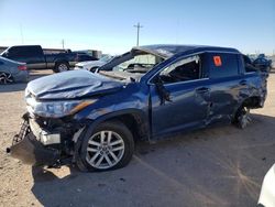 Salvage cars for sale at auction: 2016 Toyota Highlander LE