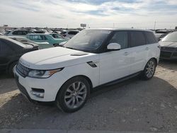 Salvage cars for sale from Copart Haslet, TX: 2016 Land Rover Range Rover Sport HSE