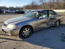 Salvage cars for sale from Copart Ellwood City, PA: 2002 Acura 3.5RL