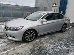 Salvage cars for sale from Copart Elmsdale, NS: 2013 Honda Accord Sport